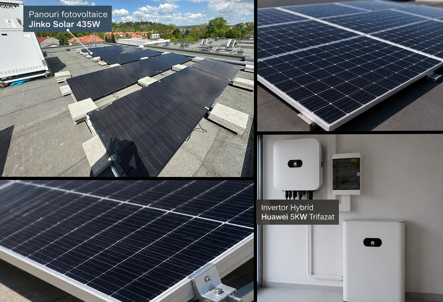 Sistemul fotovoltaic de 5 kW